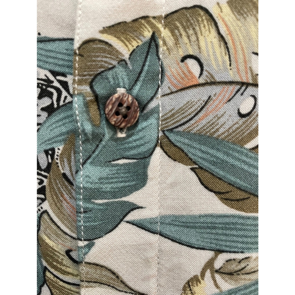 Campia Easy Care Multicolour Hawaiian Vacation Camp Casual Camp Shortsleeve XXL - Picture 5 of 11